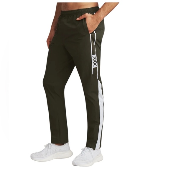 RHONE Men’s Coaches Track Pant Green Size Medium New - Picture 1 of 11